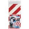 Geko Pannello antiurto adesivo BOX - 24 x 50 cm - EPE-LDPE - bianco-rosso - Geko - conf. 2 pezzi (unità vendita 1 pz.)