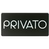 STILCASA Pittogramma adesivo - Privato - 32,5 x 16 cm - PVC - nero-bianco - Stilcasa (unità vendita 1 pz.)