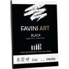 FAVINI Album collato Black - A4 - 320 gr - 10 fogli - Favini Art (unità vendita 1 pz.)