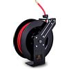 SuperHandy Avvolgitubo Aria Compressa 3/8 x 15m Premium Commercial Flex Hybrid Polymer Hose 300PSI/20 BAR MAX. Primavera Driven Steel Construction