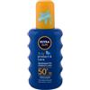 Nivea Sun Kids Protect & Care Sun Spray SPF50+ protezione solare spray colorata waterproof 200 ml