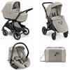 Cam Dinamico Smart - Passeggino Trio Leggero Modulare da 0-4 Anni 0-22 Kg Beige Cam