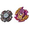 Beyblade Burst Surge Dual Collection Pack F0612 - Set di trottola Hypersphere Zone Balkesh B5 + Slingshock Wraith Driger F