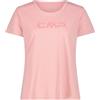CMP - T-Shirt da Donna, Rose, 54