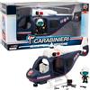 Giochi Preziosi - Carabinieri Set Elicottero e Pilota Mini Action Hero Alto 7 Cm, Veicolo Elicottero Giocattolo, Per Bambini A partire Dai 4 Anni