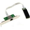 KALEA-INFORMATIQUE Scheda controller di rete M2 PCIe B+M a RJ45 10G LAN 10 Gigabit Ethernet con Chipset Aquantia AQC107