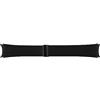 Samsung D-Buckle Hybrid Eco-Leather Band (Normal, S/M) per Galaxy Watch4 | Watch5 | Watch6 | Watch FE | Watch7 Series, Black