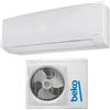 BEKO Condizionatore monosplit serie Round Range 18000 BTU codice prod: BEHPC180 BEHPC181