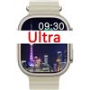 DEJJYYYZ 2024 Originale HK8 Pro Max Ultra GEN 2 Smart Watch Uomo 49mm AMOLED 2.15 High Refresh NFC ChatGPT Smartwatch PK Hello Watch 3PLUS (GRIGIO)
