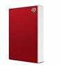 Seagate One Touch 4 TB External Hard Drive HDD - Red USB 3.0 for PC Laptop and Mac, 1 year MylioCreate, 4 Months Adobe Creative Cloud Photography Plan (STKC4000403)