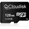 Cloudisk 128MB C4 Micro SD Card Scheda di memoria MicroSD (128MB, non 128GB, piccola capacità)