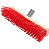 ToM PaR Scopa da strada | Scopa industriale robusta per esterni | Scopa con attacco manico in metallo | Senza manico | Setole rigide per strada, cortile, terrazza & garage | 40 cm