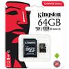 Micro SD 64GB Kingston Class 10 SDCS/64GB