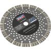 Sealey Disco da taglio per calcestruzzo a secco, 230 mm, WDC230