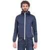 Blauer Giubbotto blu notte da uomo con patch logo L