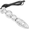 JCBDTXTY Elettrostimolatore Plug Anale, Electro Sex dildo Anale per massaggio SM Stimolazione elettrica Adulti Accessori Sex Toy Per uomo Donna Coppie