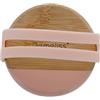 Demeliss Beauty - Spazzola per capelli, stimola la circolazione sanguigna, spazzola massaggiante in legno e silicone