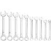 Bestgle Set di Chiavi a Cricchetto da 10 Pezzi, Chiave a Cricchetto Antiscivolo, Chiave Dinamometrica Auto, Set Chiavi Inglesi 4-11mm Metriche