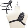 NBEADS Porta Rana Spada Medievale, 136cm di Lunghezza Retrò In Pelle PU Porta Spada Rana Fondina per Spada Cinturino Posteriore per Ruolo di Halloween Costume Cosplay Puntelli, Nero