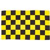 AZ FLAG Bandiera A Scacchi neri e gialli 90x60 cm 2 Occhielli