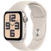 Apple Smartwatch Apple Watch SE GPS Cassa 40mm in Alluminio Galassia con Cinturino Sport - S/M [MR9U3QL/A]