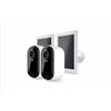 Arlo Telecamera di sicurezza Arlo Essential sorveglianza per esterni 2K con Pannelli Solari, set da 2 [VMK3250-100EUS]