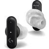 Logitech G Cuffia con microfono Logitech G FITS Auricolare True Wireless Stereo (TWS) In-ear Giocare Bluetooth Nero [985-001182]