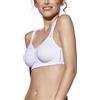 Selente MySecret - Reggiseno Sportivo da Donna per Taglie Grandi con Supporto Forte e Rete per Il bucato Esclusiva, Bianco, Taglia 6F