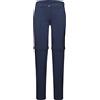 Mammut Pantaloni Runbold Zip off Donna, Blu Marino, 46