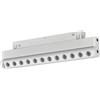 M LEDME Modulo Faretti Led lineare da binario magnetico 16mm 24cm 12W bianco orientabile Bianco neutro 4000K M LEDME