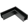 M LEDME Connettore a L per binario magnetico 16mm nero M LEDME