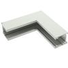 M LEDME Connettore a L verticale per binario magnetico 16mm bianco M LEDME