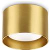 Ideal Lux Spike Pl1 Round Ottone Lampada da soffitto