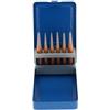GEDORE Punzone, Set di 6 Pezzi, Cacciaspine Set con Custodia Metallica, Temprato, Rinvenuto, Acciaio, Utensile, 8754060