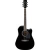 IBANEZ PF15ECE-BK CHITARRA ACUSTICA ELETTRIFICATA NERA