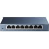 TP-Link TL-SG108 switch di rete Non gestito L2 Gigabit Ethernet (10/100/1000) Nero