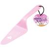 RBV Birkmann Colour Kitchen, paletta per torta rosa, in plastica, 26 x 6 cm