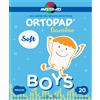 master aid Cerotto Oculare Per Ortottica Ortopad Soft Boys M 20 Pezzi