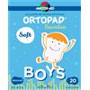master aid Cerotto Oculare Per Ortottica Ortopad Soft Boys Regular 20 Pezzi