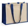 Borsa shopper juta laminata personalizzata Roly Nantes 40 x 32 x 16 cm personalizzate o neutre