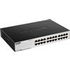 D-Link GO-SW-24G switch di rete Non gestito Gigabit Ethernet (10/100/1000) Nero