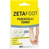 zeta farmaceutici Zetafoot paracallo grande tondo lattice 8 pezzi