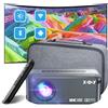 XGODY Mini Proiettore LED 1080P Nativo Home Theater Cinema Videoproiettore Supporto 8K