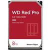 ‎Western Digital WD Red Pro 8TB NAS 3.5" Internal Hard Drive - 7200 RPM Class, SATA 6 Gb/s, CMR,