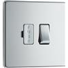 British General BG Electrical NBS50 - Modulo di connessione con fusibile commutato in metallo, argento, FPC50-01, 250V