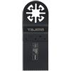 Tajima Accessorio per sega MHC34 (lama per utensile multitool; tagli precisi in legno, plastica, cartongesso, attacco universale, 34 mm, dentatura fine)