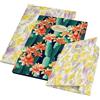 PIGNA Cartella con elastico 26x35,5x1,2cm Pigna Nature Flowers (Conf.6)