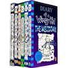 Puffin ltd Diary of a Wimpy Kid Series 12-17 Collection 6 Books Set By Jeff Kinney (Diper Overlode [Hardcover], The Getaway, The Meltdown, Wrecking Ball, The Deep End, Big Shot)