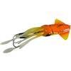 VERTICAL TROLLING VETROS CALAMARO IN PVC PER DENTICI CERNIE RICCIOLE TONNI (COL.3 (BLUE PEARL BLACK), 150 GR)
