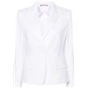 Max Mara Studio Giacca Sarnico in cotone stretch Bianco